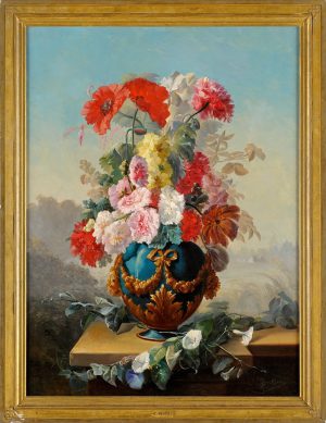 Clement-gontier Клемент Готье (1876 Лавор - 1918 Кастр) - Ваза с цветами