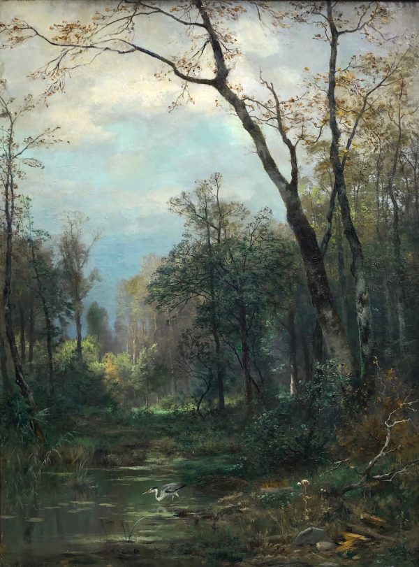 Heinrich Böhmer - Waldlandschaft - Landscape Painting Forest