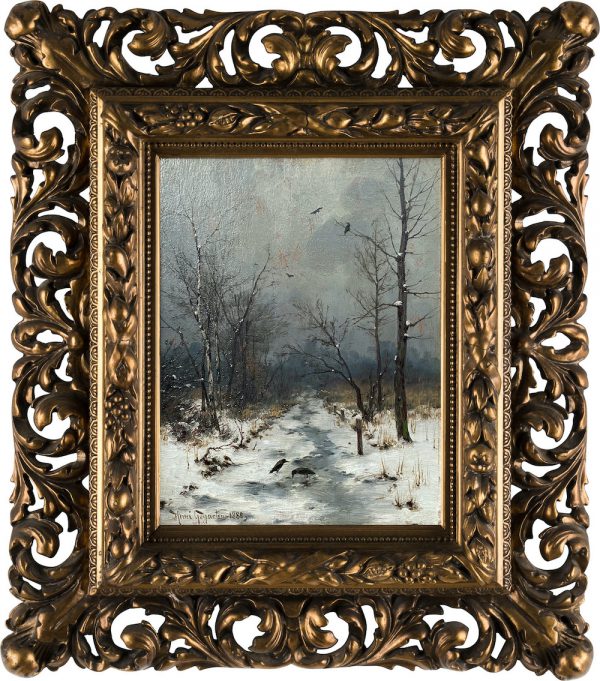 Heinrich Gogarten Winter landscpae