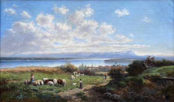 Ernst Julius Engelmann - Bodensee Landscape Landschaft