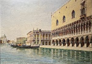 Italian Master - Doge Palast - Venice - Italian Painting