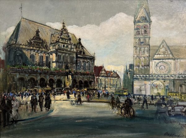 Rathaus Bremen Otto Hamel (1866 Erfurt -1950 Lohr am Main)