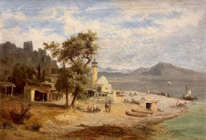 Caucasus View Mosque Paul Von Franken