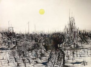 Jean Carzou Les Conquérants French Armenian Painting